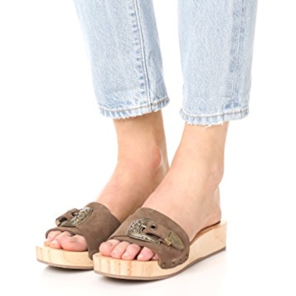 NIB Free People Westtown Slide Clogs / Mules - Picture 1 of 6